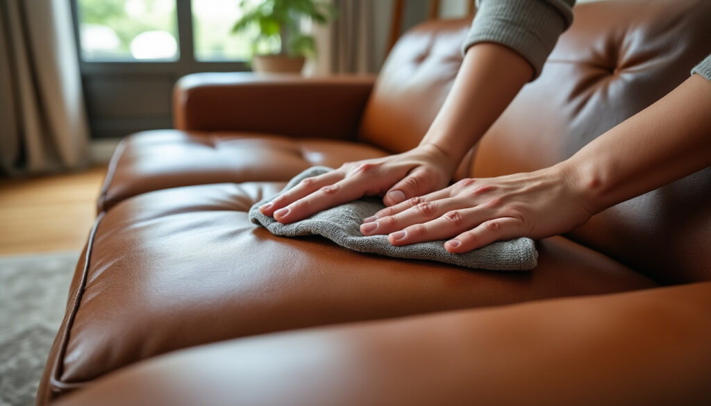 découvrez nos astuces simples et efficaces pour nettoyer un canapé en cuir facilement tout en préservant sa qualité et sa beauté.