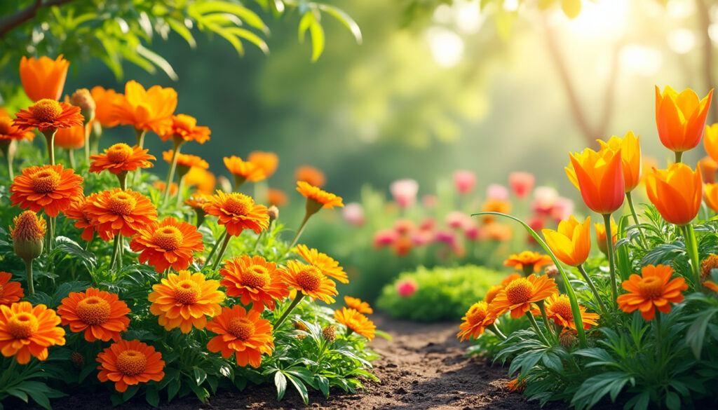 découvrez des plantes à fleurs orange pour apporter lumière et couleur vibrante à votre jardin. des choix parfaits pour un espace extérieur chaleureux et éclatant toute l'année.