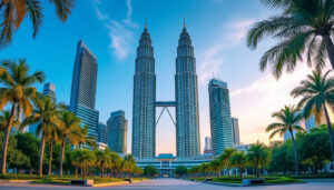 découvrez les tours petronas à kuala lumpur, un chef-d'œuvre d'architecture moderne. explorez leur hauteur impressionnante et vivez une visite incontournable au cœur de la capitale malaisienne.