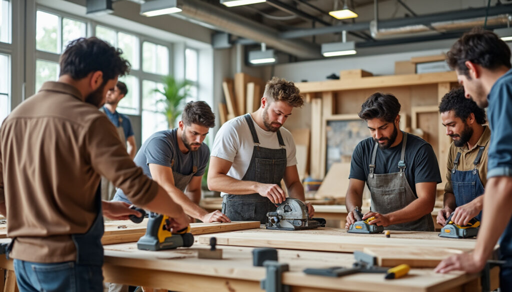 découvrez la formation menuiserie sur ecoledestravaux.fr : des prix compétitifs et des options flexibles pour apprendre un métier d'avenir.