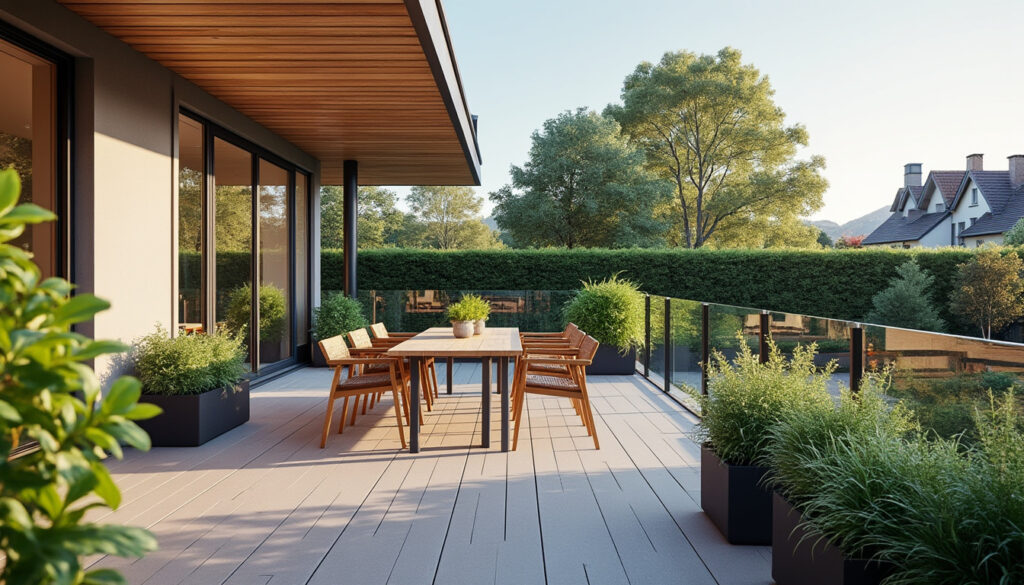 découvrez les règles et distances à respecter pour aménager une terrasse avec vue plongeante sur le voisin, afin de garantir à la fois esthétisme et respect de la vie privée.