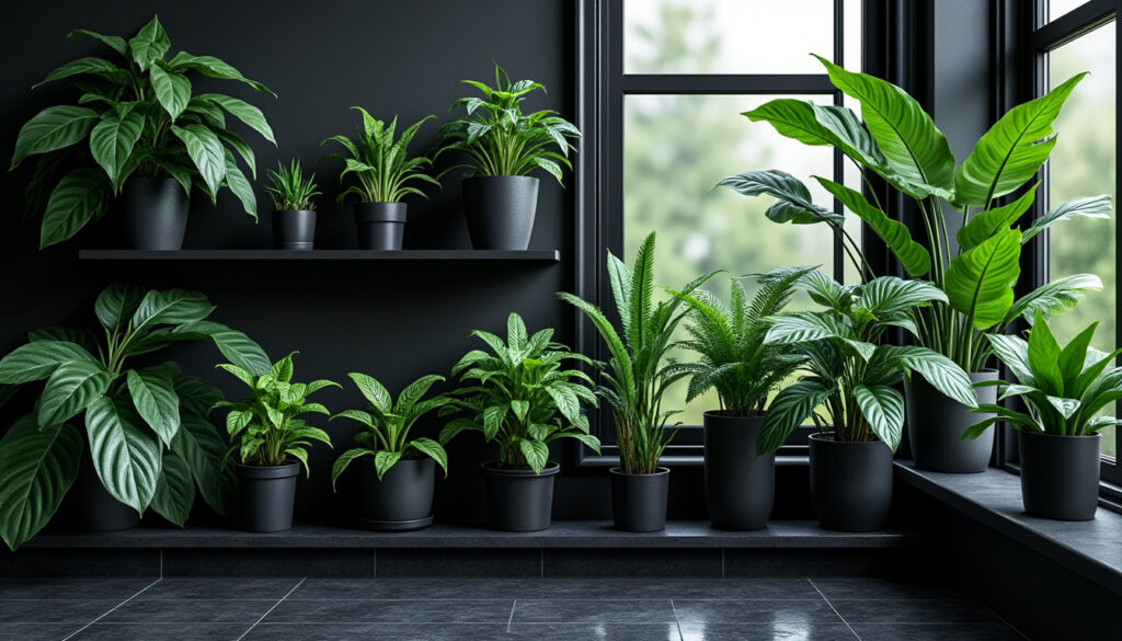 découvrez 10 variétés de plantes faciles à entretenir pour apporter de la vie et de la fraîcheur à votre salle de bain sombre.