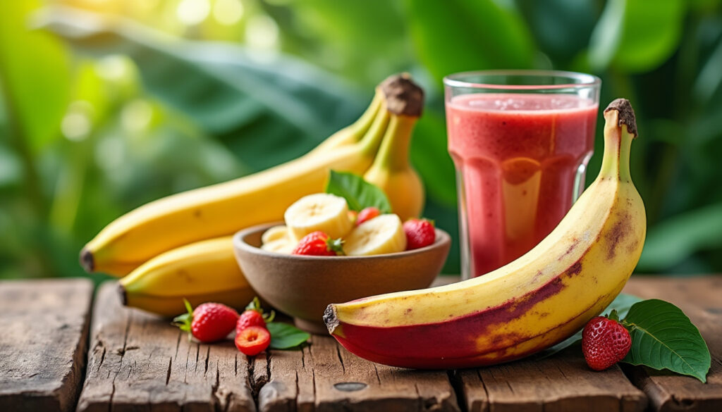 découvrez les bienfaits de la banane rouge, ses saveurs uniques et nos conseils pour la déguster au mieux.