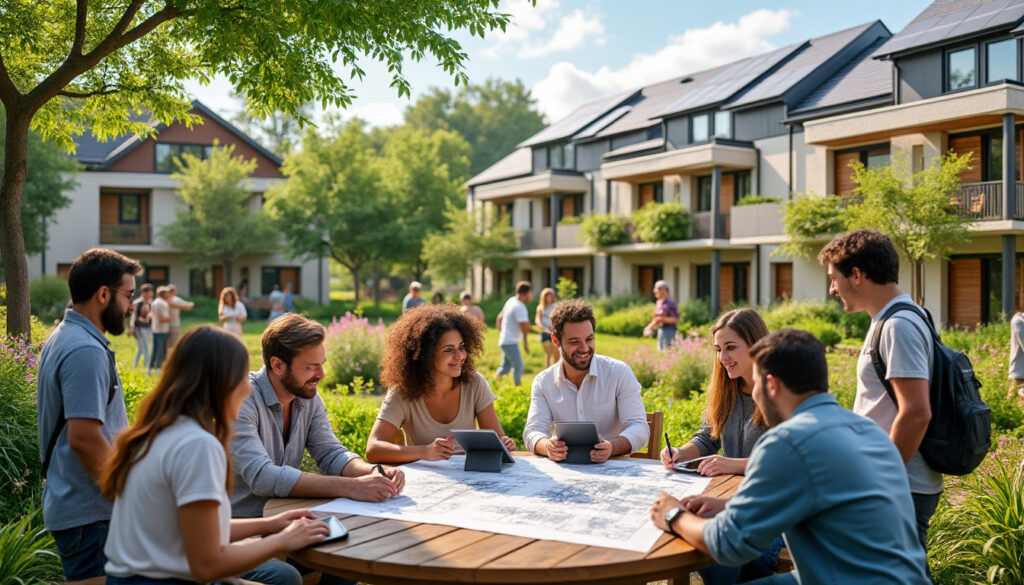 découvrez l'habitat participatif : ses projets innovants, les avantages pour ses habitants et son mode de fonctionnement collaboratif pour un mieux-vivre ensemble.