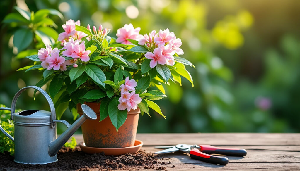 découvrez nos conseils essentiels pour cultiver un laurier rose en pot avec succès, pour une plante saine et florissante toute l'année.