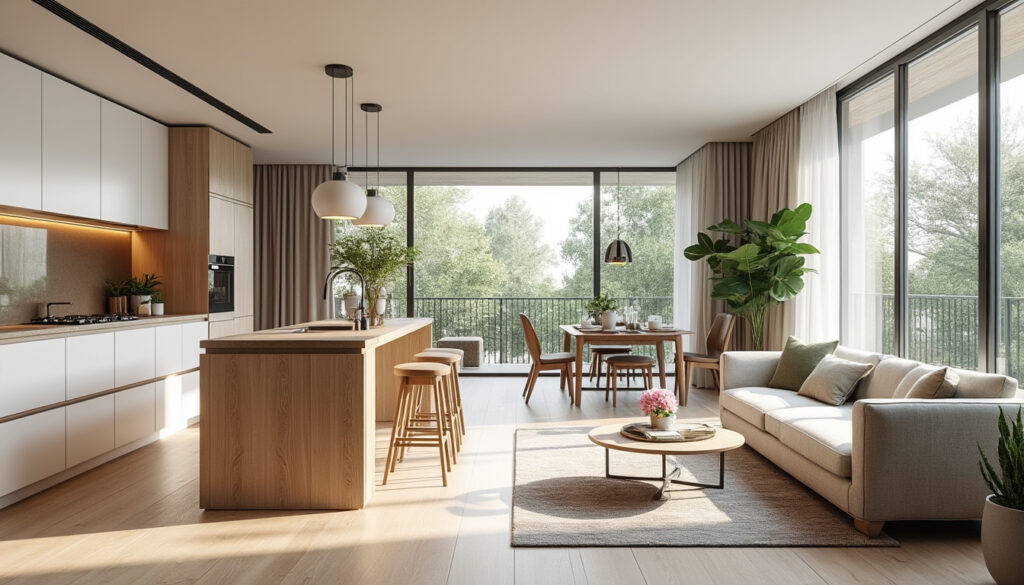 découvrez des idées pratiques pour aménager une cuisine ouverte sur salon de 25 m² : optimiser l’espace, délimiter les zones et créer une pièce conviviale.