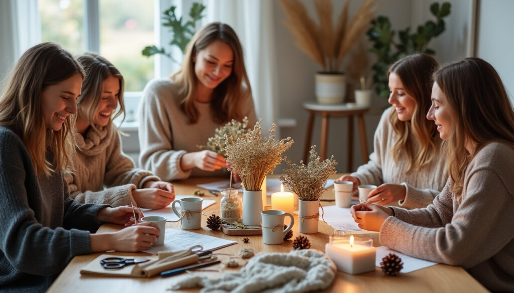 découvrez des ateliers diy hygge à la maison : activités créatives accessibles, idées conviviales et tarifs abordables pour créer un cocon chaleureux.